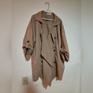Women's Tan Trench Coat